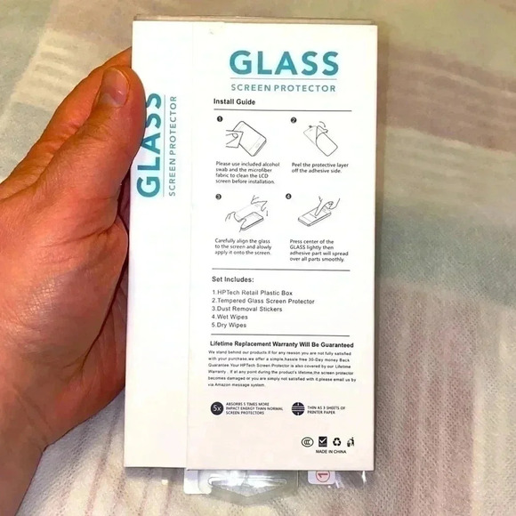 Huawei P30 Lite screen protector New. Sealed - Picture 3 of 3